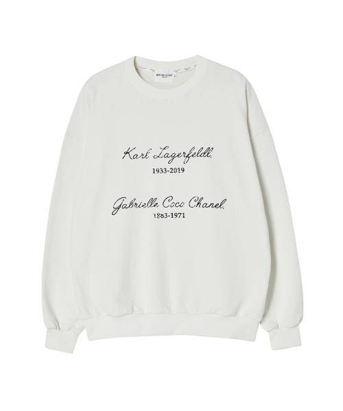 Beyond Closet(-)の「ザ・レジェンドヴィンテージアートピーススウェットシャツアイボリー(スウェット・メンズ・その他・SMALL/LARGE)」の2枚目の写真