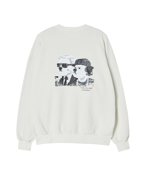 Beyond Closet(-)の「ザ・レジェンドヴィンテージアートピーススウェットシャツアイボリー(スウェット・メンズ・その他・SMALL/LARGE)」の3枚目の写真