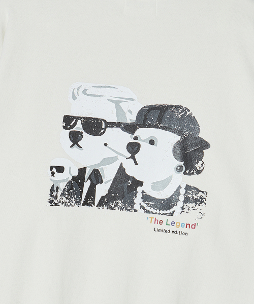 Beyond Closet(-)の「ザ・レジェンドヴィンテージアートピーススウェットシャツアイボリー(スウェット・メンズ・その他・SMALL/LARGE)」の6枚目の写真