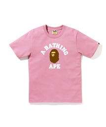 A BATHING APE|ア ベイシング エイプのトップス(ピンク/桃色系・半袖 A BATHING APE|ア ベイシング エイプのトップス(ピンク/桃色系・半袖