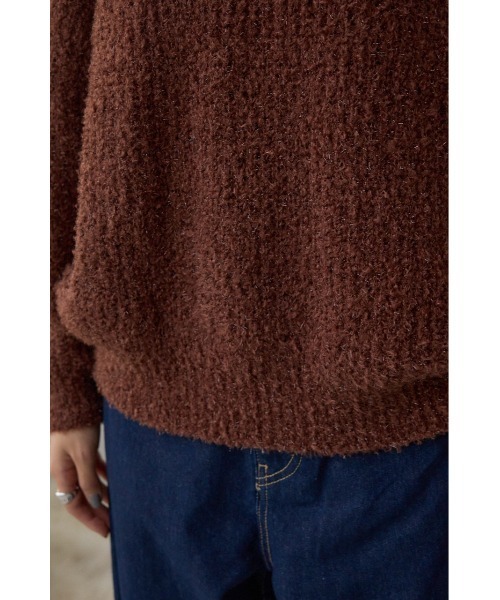 セール】ラメシャギーニットトップス（ニット/セーター）｜AZUL BY