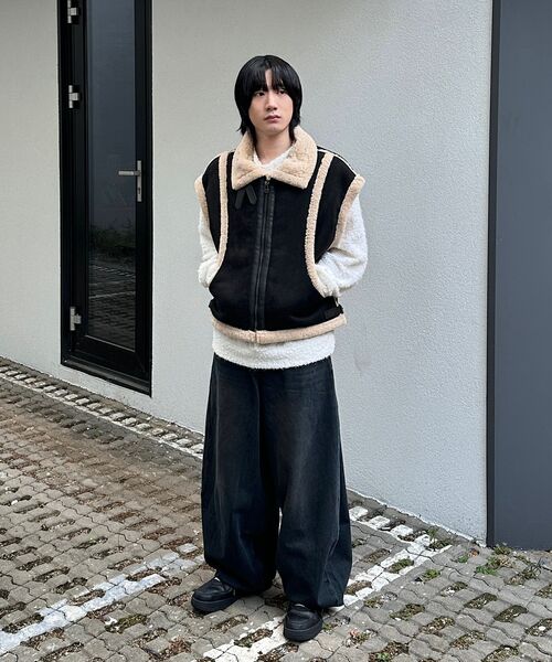 KICHUL（キチョル）の「COVER IT BALLOON DENIM PANTS (BLUE BLACK)（デニムパンツ・レディース・その他・MEDIUM）」の5枚目の写真