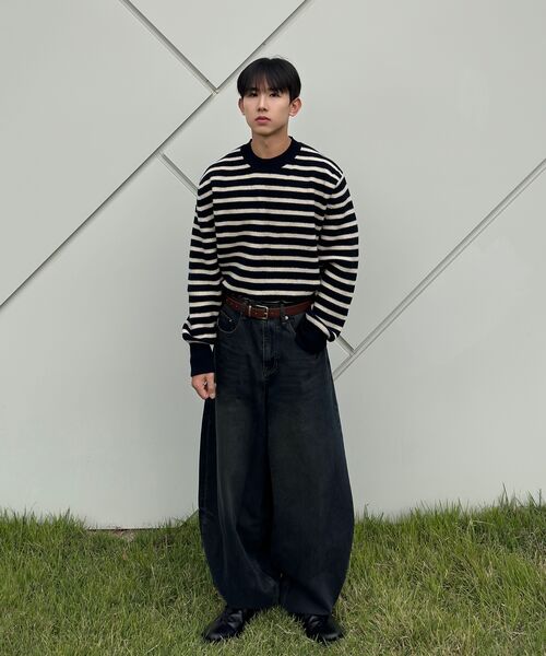KICHUL（キチョル）の「COVER IT BALLOON DENIM PANTS (BLUE BLACK)（デニムパンツ・レディース・その他・MEDIUM）」の10枚目の写真