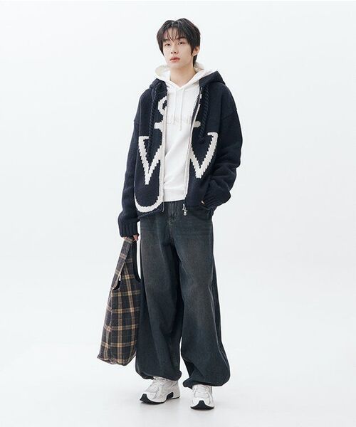KICHUL（キチョル）の「COVER IT BALLOON DENIM PANTS (BLUE BLACK)（デニムパンツ・レディース・その他・MEDIUM）」の14枚目の写真