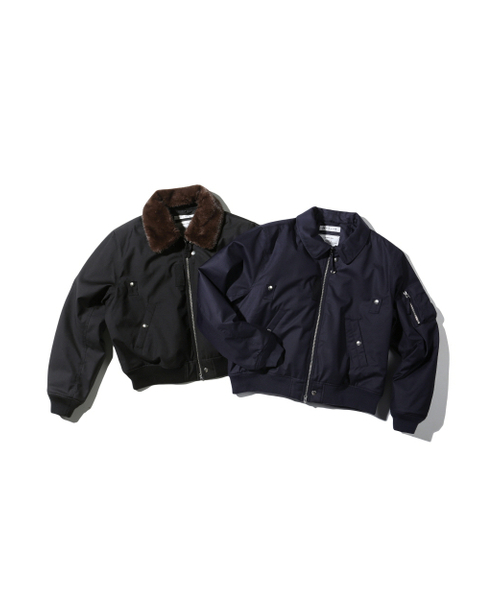 BESLOW(ビースロー)の「3M THINSULATE B-15 FLIGHT JACKET BLACK(ブルゾン・メンズ・その他・X-LARGE/SMALL/MEDIUM/LARGE)」の2枚目の写真