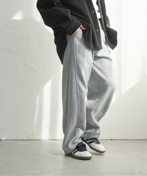 notch.（ノッチ）の「裏フリースボンディングイージーパンツ（スウェットパンツ・レディース・ブラック/グレー/ライトグレー/ブラウン・M）」の6枚目の写真