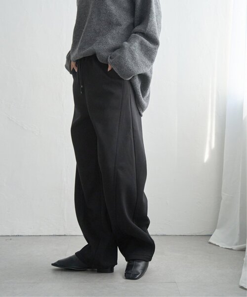 notch.（ノッチ）の「裏フリースボンディングイージーパンツ（スウェットパンツ・レディース・ブラック/グレー/ライトグレー/ブラウン・M）」の17枚目の写真