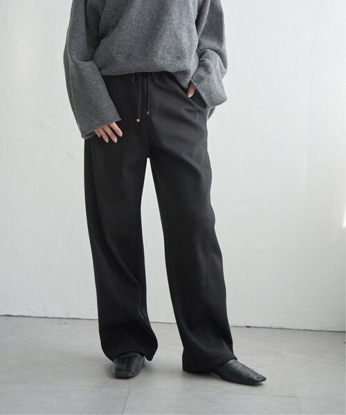 notch.（ノッチ）の「裏フリースボンディングイージーパンツ（スウェットパンツ・レディース・ブラック/グレー/ライトグレー/ブラウン・M）」の18枚目の写真