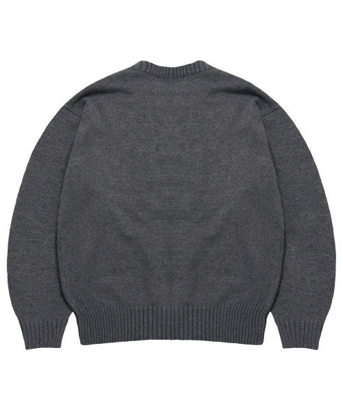 IDWS(アイドンワナセル)の「Hellride Crewneck Knit Charcoal(ニット/セーター・レディース・その他・1/2)」の3枚目の写真