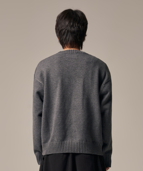 IDWS(アイドンワナセル)の「Hellride Crewneck Knit Charcoal(ニット/セーター・レディース・その他・1/2)」の17枚目の写真