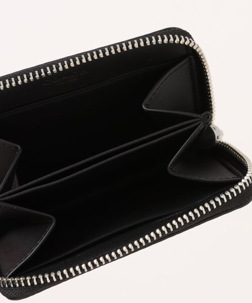 COACH(コーチ)の「スモール ジップ アラウンド カード ケース・シグネチャー キャンバス(カードケース・メンズ・ブラック系その他・ONE)」の4枚目の写真