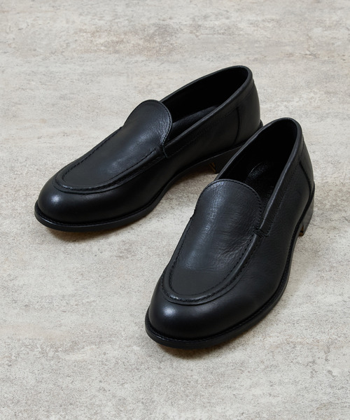 PADRONE パドローネ / MOCCASIN SLIP-ON オイルレザーモカシンスリッポンシューズ / PU8759-2015