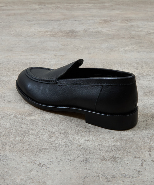 And A（アンドエー）の「PADRONE パドローネ / MOCCASIN SLIP-ON オイルレザーモカシンスリッポンシューズ / PU8759-2015（モカシン/デッキシューズ・メンズ・キャメル/ブラック/ベージュ・40/43/42/41）」の11枚目の写真