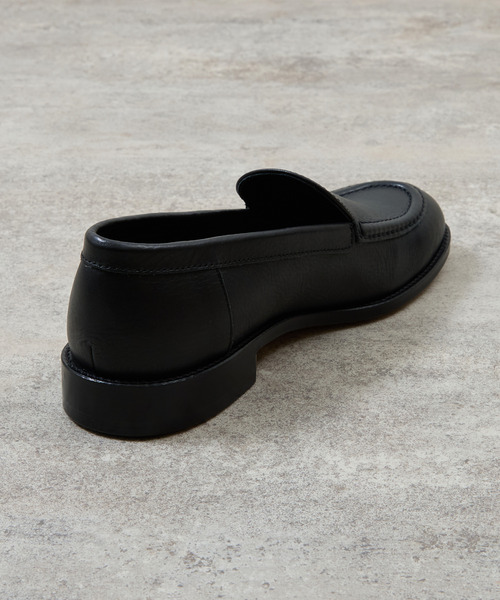 And A（アンドエー）の「PADRONE パドローネ / MOCCASIN SLIP-ON オイルレザーモカシンスリッポンシューズ / PU8759-2015（モカシン/デッキシューズ・メンズ・キャメル/ブラック/ベージュ・40/43/42/41）」の12枚目の写真