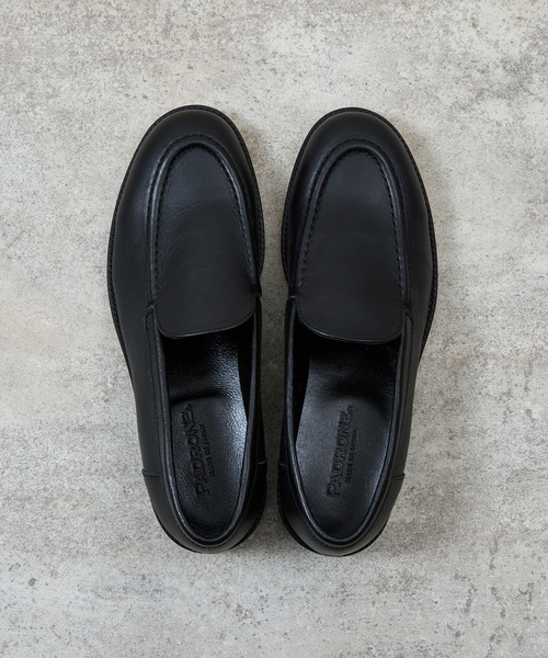 And A（アンドエー）の「PADRONE パドローネ / MOCCASIN SLIP-ON オイルレザーモカシンスリッポンシューズ / PU8759-2015（モカシン/デッキシューズ・メンズ・キャメル/ブラック/ベージュ・40/43/42/41）」の15枚目の写真