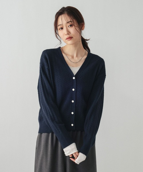 バーバリーズ ネイビー コットン100% カーディガン 楽天市場】カーディガン バーバリー（レディースファッション）の通販