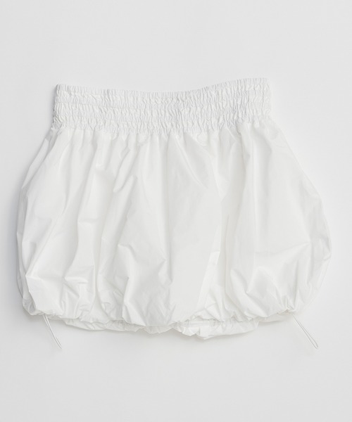 MAISON SPECIAL(メゾンスペシャル)の「Military Balloon Skirt/ミリタリーバルーンスカート(スカート・レディース・キャメル/ホワイト/ブラック・FREE)」の14枚目の写真