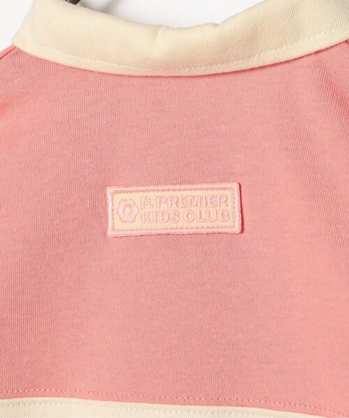 p.premier（ピードットプルミエ）の「春色の切替ラガーシャツ_ジュニア対応（ポロシャツ・キッズ・グリーン/ピンク/イエロー・80/90/100/110/120/130/140）」の9枚目の写真