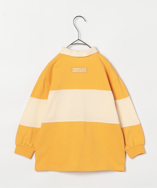 p.premier(ピードットプルミエ)の「春色の切替ラガーシャツ_ジュニア対応(ポロシャツ・キッズ・グリーン/ピンク/イエロー・80/90/100/110/120/130/140)」の14枚目の写真