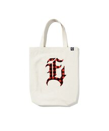EIGHTVOLUME（エイトボリューム）の「EV E Logo Check Eco Bag (Ivory)（エコバッグ/サブバッグ）」