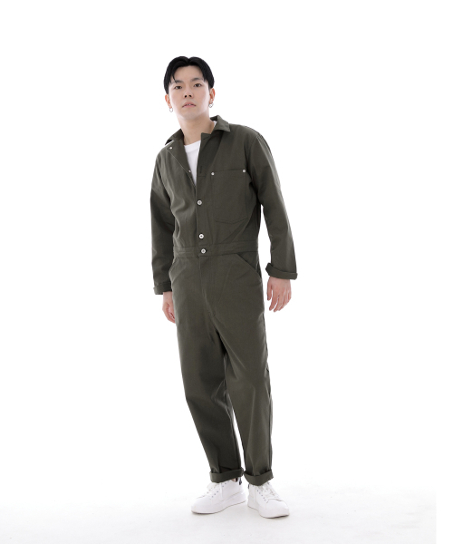 SAINTCREW(セントクルー)の「シティボーイ ボタン ジャンプスーツ CBB-507 カーキ(つなぎ/オールインワン・メンズ・その他・MEDIUM/LARGE/X-LARGE)」の6枚目の写真