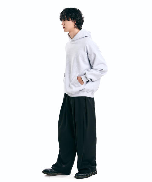 THAT'S IT（ザッツイット）の「サイドタックバルーンフィットスラックス_ブラック（スラックス・レディース・ブラック・LARGE/X-LARGE/MEDIUM）」の3枚目の写真