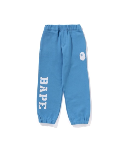 A BATHING APE(アベイシングエイプ)の「BAPE SWEATPANTS(スウェットパンツ・キッズ・イエロー/ピンク/サックスブルー・110/90/130/140/120)」の2枚目の写真