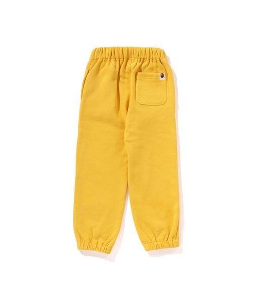 A BATHING APE(アベイシングエイプ)の「BAPE SWEATPANTS(スウェットパンツ・キッズ・イエロー/ピンク/サックスブルー・110/90/130/140/120)」の5枚目の写真