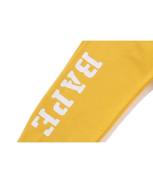 A BATHING APE(アベイシングエイプ)の「BAPE SWEATPANTS(スウェットパンツ・キッズ・イエロー/ピンク/サックスブルー・110/90/130/140/120)」の11枚目の写真