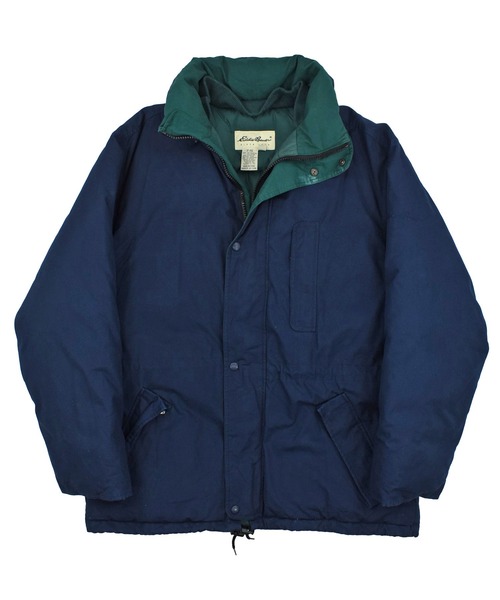 LABORATORY R(ラボラトリーアール)の「【USED】90-00’s Eddie Bauer ダウンジャケット(ダウンジャケット/コート・メンズ・ネイビー・LARGE)」の1枚目の写真
