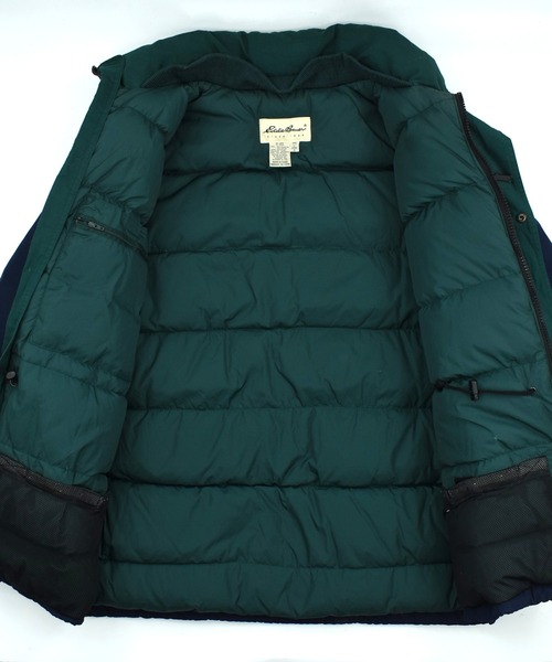 LABORATORY R(ラボラトリーアール)の「【USED】90-00’s Eddie Bauer ダウンジャケット(ダウンジャケット/コート・メンズ・ネイビー・LARGE)」の6枚目の写真