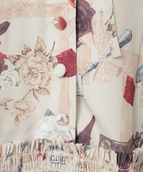 INGEBORG(インゲボルグ)の「メゾンドカメリアpt.ワンピース(ワンピース・レディース・アイボリー/ブラック・MEDIUM/LARGE)」の4枚目の写真