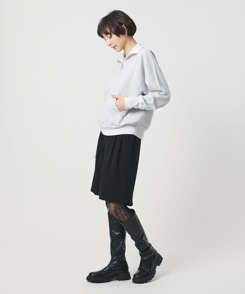 UNITED ARROWS（ユナイテッドアローズ）の「ストレッチ レイン ロングブーツ（ブーツ・レディース・ブラック・36/38/35/37）」の4枚目の写真