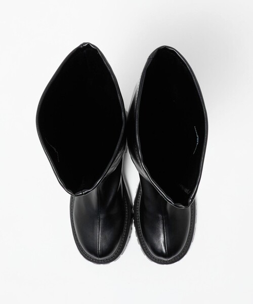 UNITED ARROWS（ユナイテッドアローズ）の「ストレッチ レイン ロングブーツ（ブーツ・レディース・ブラック・36/38/35/37）」の7枚目の写真