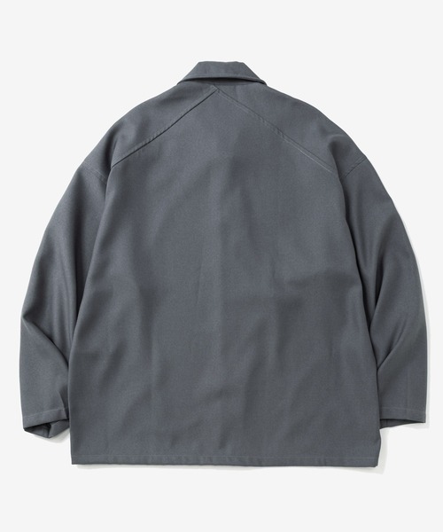 rehacer（レアセル）の「rehacer : Asymmetry Loop Cord Shirt / アシンメトリー ループコード シャツ（シャツ/ブラウス・メンズ・ブラック/グレー・SMALL/MEDIUM/LARGE/X-LARGE）」の12枚目の写真