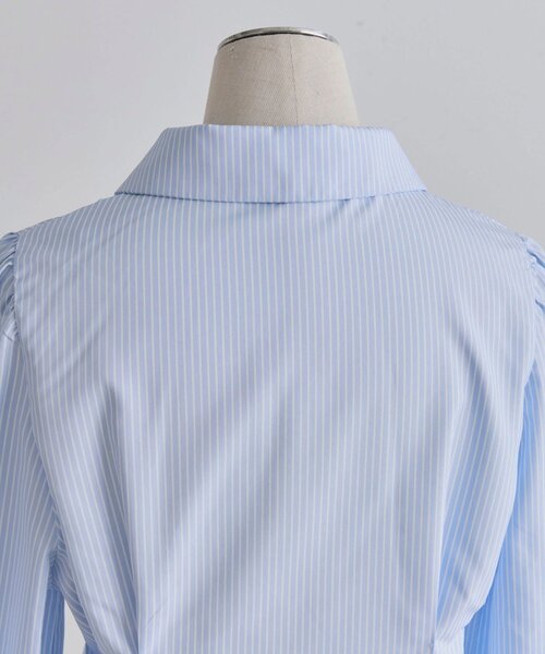 OLIVE des OLIVE(オリーブデオリーブ)の「【WEB限定】シャツ+ベストセット(シャツ/ブラウス・レディース・トップグレー/ネイビー/サックスブルー・FREE)」の7枚目の写真