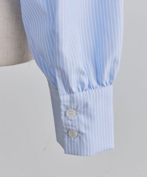 OLIVE des OLIVE(オリーブデオリーブ)の「【WEB限定】シャツ+ベストセット(シャツ/ブラウス・レディース・トップグレー/ネイビー/サックスブルー・FREE)」の11枚目の写真