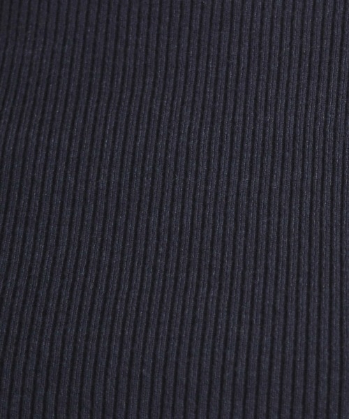 couture brooch（クチュールブローチ）の「【洗える・着映え】袖リボン リブニット（ニット/セーター・レディース・サックスブルー/オフホワイト/ネイビー/ナチュラル・38/36/42/40）」の12枚目の写真