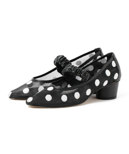Ray BEAMS（レイビームス）の「ドット メッシュ パンプス（パンプス・レディース・ブラック/ブラウン系その他3・36/37/38/39）」の5枚目の写真