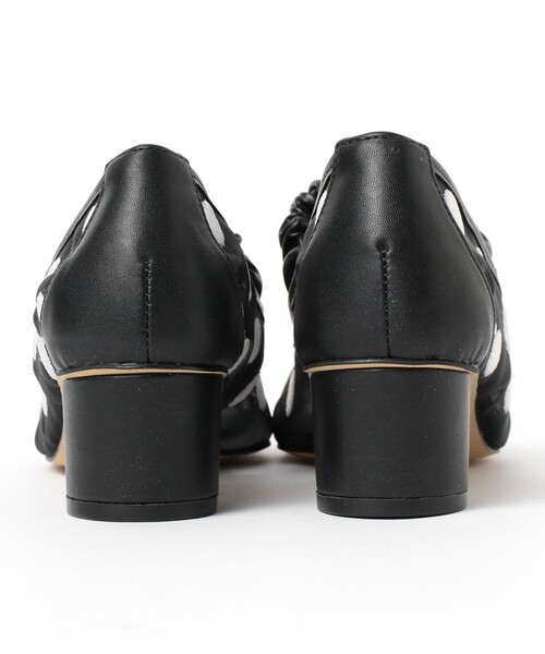 Ray BEAMS（レイビームス）の「ドット メッシュ パンプス（パンプス・レディース・ブラック/ブラウン系その他3・36/37/38/39）」の8枚目の写真