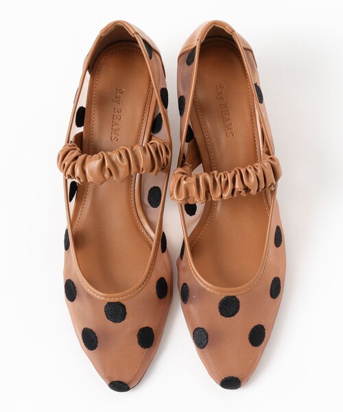 Ray BEAMS（レイビームス）の「ドット メッシュ パンプス（パンプス・レディース・ブラック/ブラウン系その他3・36/37/38/39）」の13枚目の写真