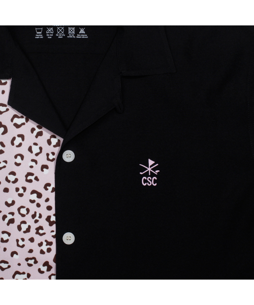 CHILL SPORTS CLUB(チルスポーツクラブ)の「1/4カットレオパードピンク(シャツ/ブラウス・メンズ・その他・LARGE/MEDIUM/SMALL)」の3枚目の写真