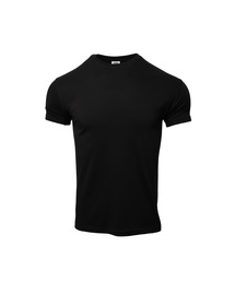 LEADEN（リーデン）の「無地マッスルフィット半袖Tシャツ[ブラック]（Tシャツ/カットソー）」