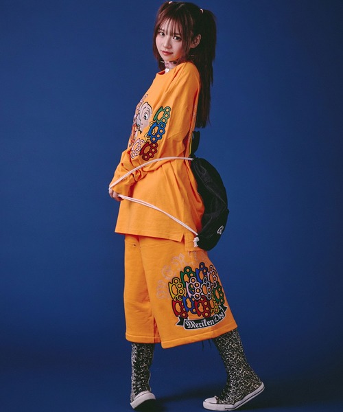 GALFY(ガルフィー)の「GALFY(ガルフィー)星のわんちゃんリメイクナップサック/手提げ付き/ポケットデザイン/ブラックデニム/カモフラ(バックパック/リュック・メンズ・カモフラージュ/ブラック系その他・FREE)」の10枚目の写真