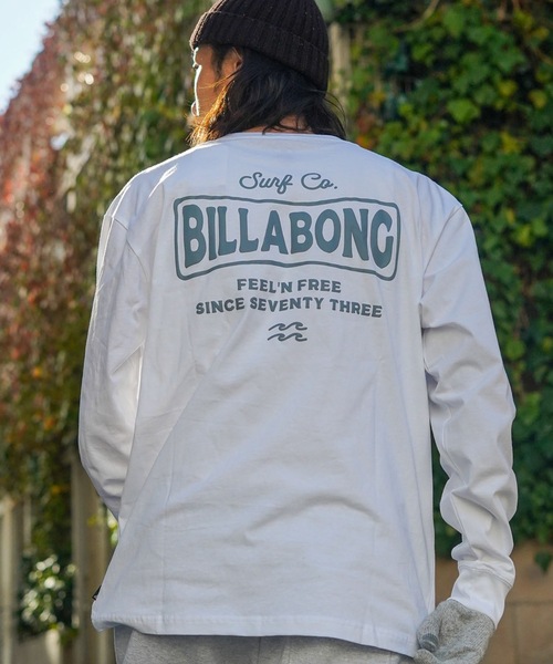 BILLABONG(ビラボン)の「BILLABONG メンズ BEACH SIGN ロンT 【2026年春夏モデル】(Tシャツ/カットソー・メンズ・ブラック/エメラルド/ホワイト・X-LARGE/MEDIUM/SMALL/LARGE)」の2枚目の写真