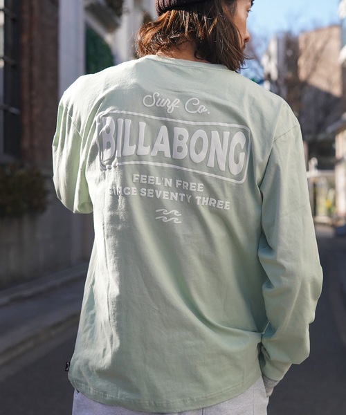 BILLABONG(ビラボン)の「BILLABONG メンズ BEACH SIGN ロンT 【2026年春夏モデル】(Tシャツ/カットソー・メンズ・ブラック/エメラルド/ホワイト・X-LARGE/MEDIUM/SMALL/LARGE)」の3枚目の写真