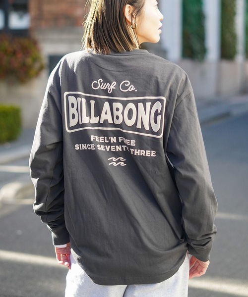 BILLABONG(ビラボン)の「BILLABONG メンズ BEACH SIGN ロンT 【2026年春夏モデル】(Tシャツ/カットソー・メンズ・ブラック/エメラルド/ホワイト・X-LARGE/MEDIUM/SMALL/LARGE)」の1枚目の写真