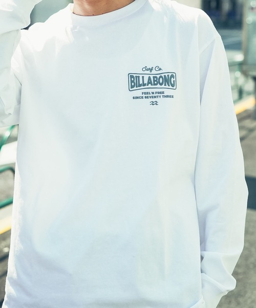 BILLABONG(ビラボン)の「BILLABONG メンズ BEACH SIGN ロンT 【2026年春夏モデル】(Tシャツ/カットソー・メンズ・ブラック/エメラルド/ホワイト・X-LARGE/MEDIUM/SMALL/LARGE)」の9枚目の写真