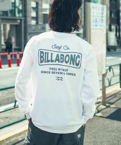 BILLABONG(ビラボン)の「BILLABONG メンズ BEACH SIGN ロンT 【2026年春夏モデル】(Tシャツ/カットソー・メンズ・ブラック/エメラルド/ホワイト・X-LARGE/MEDIUM/SMALL/LARGE)」の8枚目の写真