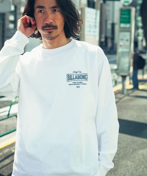 BILLABONG(ビラボン)の「BILLABONG メンズ BEACH SIGN ロンT 【2026年春夏モデル】(Tシャツ/カットソー・メンズ・ブラック/エメラルド/ホワイト・X-LARGE/MEDIUM/SMALL/LARGE)」の7枚目の写真